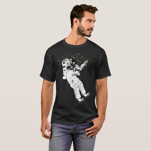 Tipsy Astronaut T-shirt (Voorkant volledig)