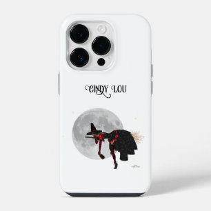 Tipsy haak op vliegende mobiele telefooncel iPhone 14 plus hoesje