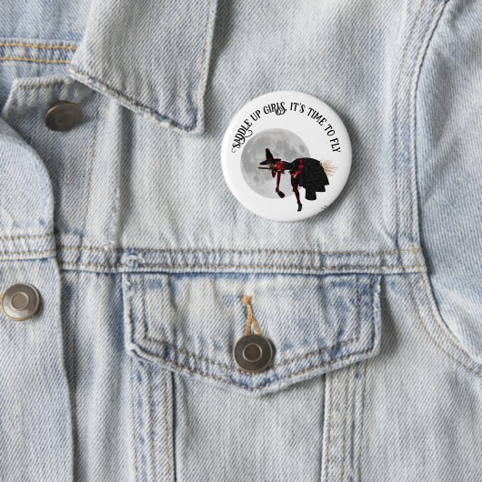 Tipsy heks op vliegende bal Button (In situ)