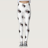 Tipsy heks op vliegende Leggings (Voorkant)
