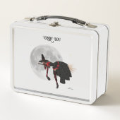 Tipsy heks op vliegende rugzak (Voorkant)