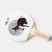 Tipsy heks op vliegende ruimte pingpong Paddle Tafeltennisbatje (Zijkant)
