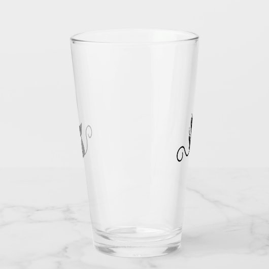 Tipsy Kat Glas (Links)