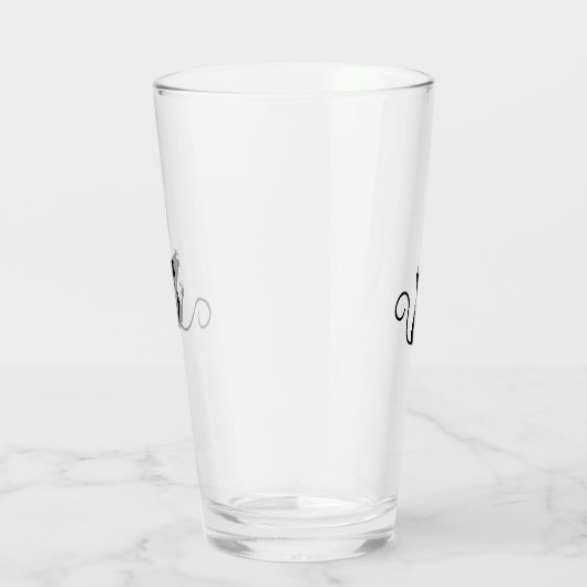 Tipsy Kat Glas (Rechts)