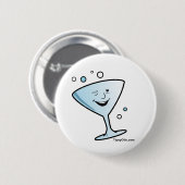 Tipsy Otis-toets! Ronde Button 5,7 Cm (Voorkant /achterkant)