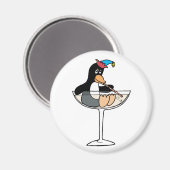 Tipsy Penguin Magneet (Voorkant / Achterkant)