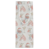 Tipsy Santa Wijn Cadeautas (Voorkant)