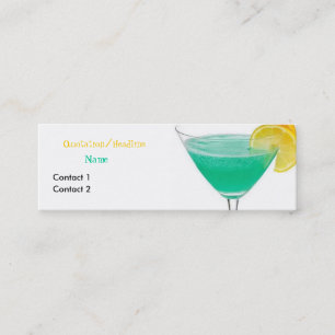 Tipsy Skinny Profile Card Mini Visitekaartje