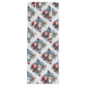 Tipsy Snowman Drink wijn Cadeautas (Voorkant)