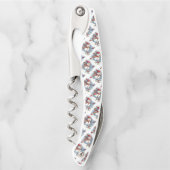 Tipsy Snowman Drink wijn Kurkentrekker (Voorkant)