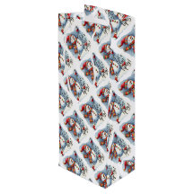 Tipsy Snowman Drink wijn