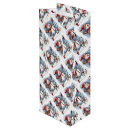 Tipsy Snowman Drink wijn Wijn Cadeautas