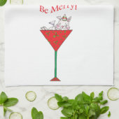 Tipsy-tini's konijn theedoek (Gevouwen)