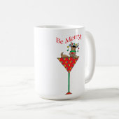 Tipsy-tini's rendier koffiemok (Voorkant rechts)