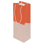 Tipsy & Toasty Wijn Cadeautas (Achterkant Gekanteld)