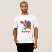 Tipsy Turkey (wijn) T-shirt (Voorkant volledig)