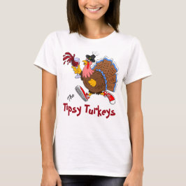 Tipsy Turkey (wijn) T-shirt