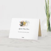 Tipsy-vliegkaartje Kaart (Achterkant)