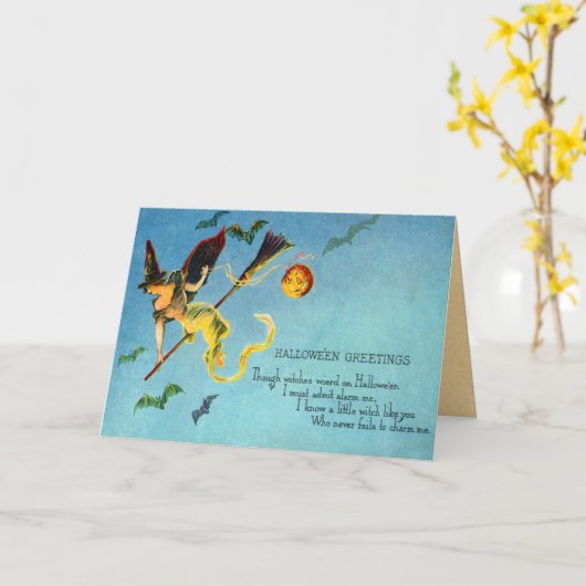  Tipsy-vliegkaartje Kaart (Gele Bloem)