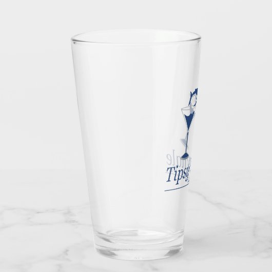 Tipsy Whale Pint Glass Glas (Rechts)
