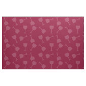 Tipsy Wine Glans Stof (Fat Quarter)