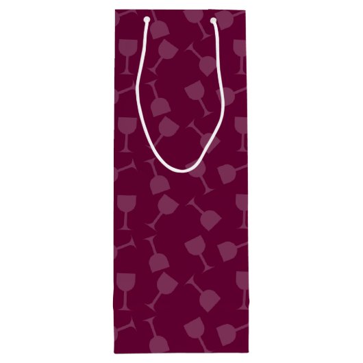 Tipsy Wine Glans Wijn Cadeautas (Achterkant)