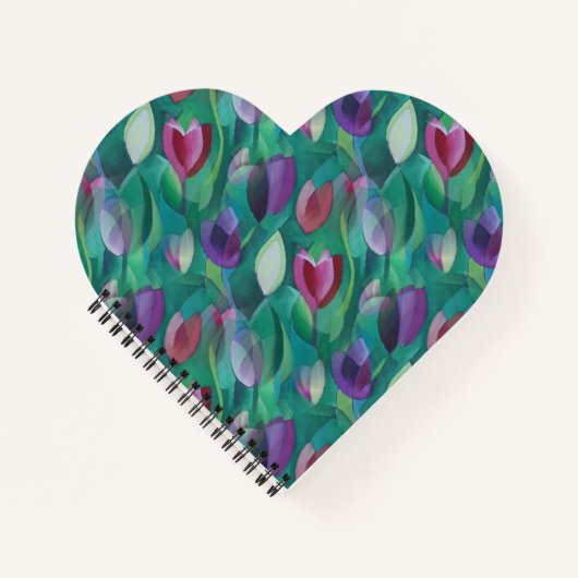 Tiptoe door de Tulpen Notitieboek (Voorkant)