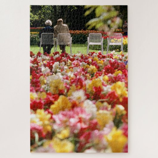 Tiptoe, in de Tulpen. Legpuzzel (Verticaal)