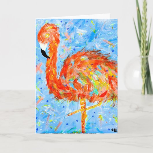 Tiptoeing door de Marsh Kaart<Blank Card> (Voorkant)