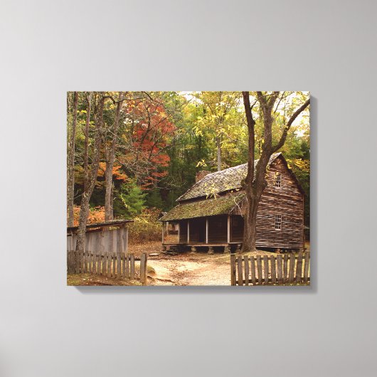 Tipton Cabin  Canvas Afdruk (Voorkant)
