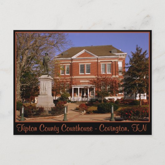 Tipton County Courthouse - Covington, TN Briefkaart (Voorkant)