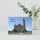 Tipton County Courthouse - Gepersonaliseerd Briefkaart (Staand voorkant)