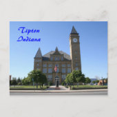 Tipton County Courthouse - Gepersonaliseerd Briefkaart (Voorkant)