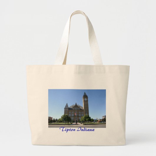 Tipton Indiana Grote Tote Bag (Voorkant)