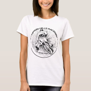 Tipton Iowa Motorcross Vuilfiets T-shirt
