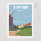 Tiptree Essex Beroemde Reisplaats Illustratie Briefkaart (Voorkant)