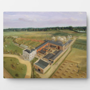 Tiptree Hall en Boerderij, Essex, c.1850-60 (olie Fotoplaat