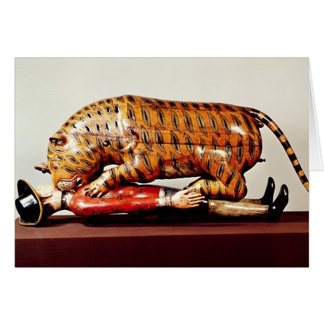Tipu's Tiger, c.1790 (hout) (Voorkant Horizontaal)