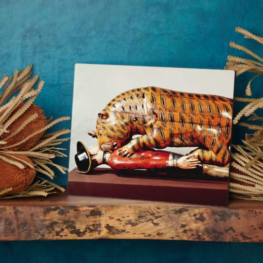 Tipu's Tiger, c.1790 (hout) Fotoplaat (Zijkant)