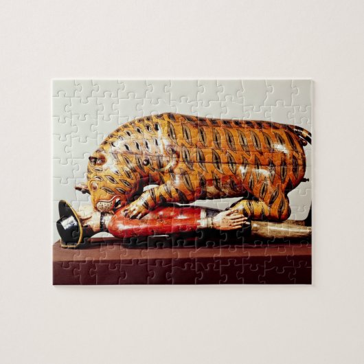 Tipu's Tiger, c.1790 (hout) Legpuzzel (Horizontaal)