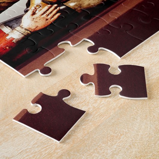 Tipu's Tiger, c.1790 (hout) Legpuzzel (Zijkant)