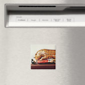 Tipu's Tiger, c.1790 (hout) Magneet (Insitu (Vaatwasser))