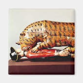 Tipu's Tiger, c.1790 (hout) Magneet (Voorkant)