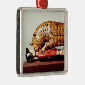 Tipu's Tiger, c.1790 (hout) Metalen Ornament (Rechts)
