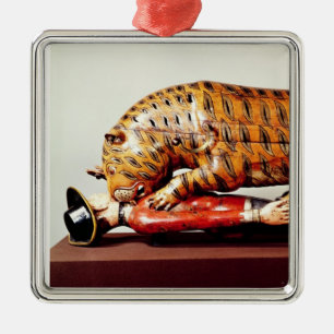 Tipu's Tiger, c.1790 (hout) Metalen Ornament