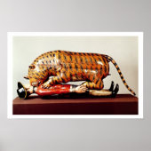 Tipu's Tiger, c.1790 (hout) Poster (Voorkant)