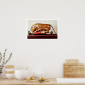 Tipu's Tiger, c.1790 (hout) Poster (Keuken)