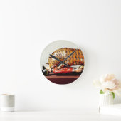 Tipu's Tiger, c.1790 (hout) Ronde Klok (Huis)