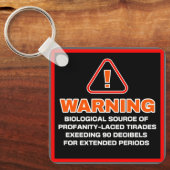 TIRADEWAARSCHUWING SLEUTELHANGER (Voorkant)