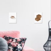 Tiramisu and Brownies Muurkunst Sets (Woonkamer)